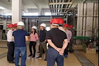 省建设厅调研组高度肯定水控集团餐厨垃圾收运及渗滤液处理工作