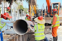 排水设施管养全面升级，伟德国际1946助力海岛“百千万工程”建设显担当