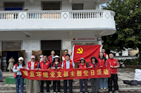 党旗红映石龙村 共绘“百千万工程”新图景